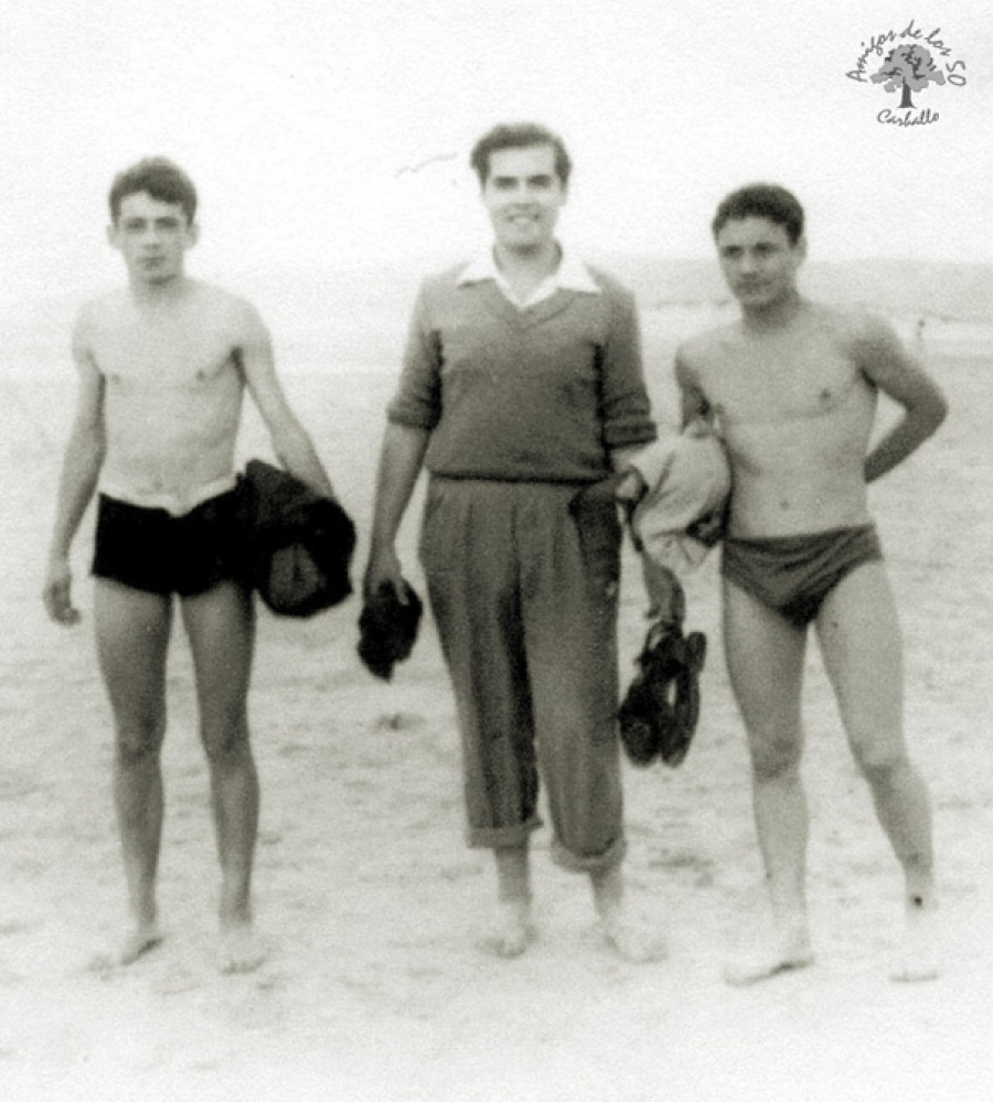 1958, Julio - Playa de Razo